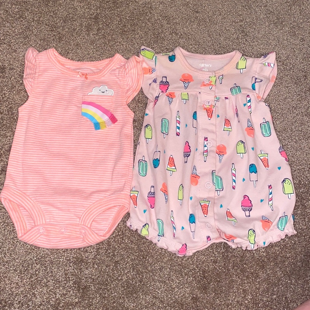 Carter’s summer onesies!